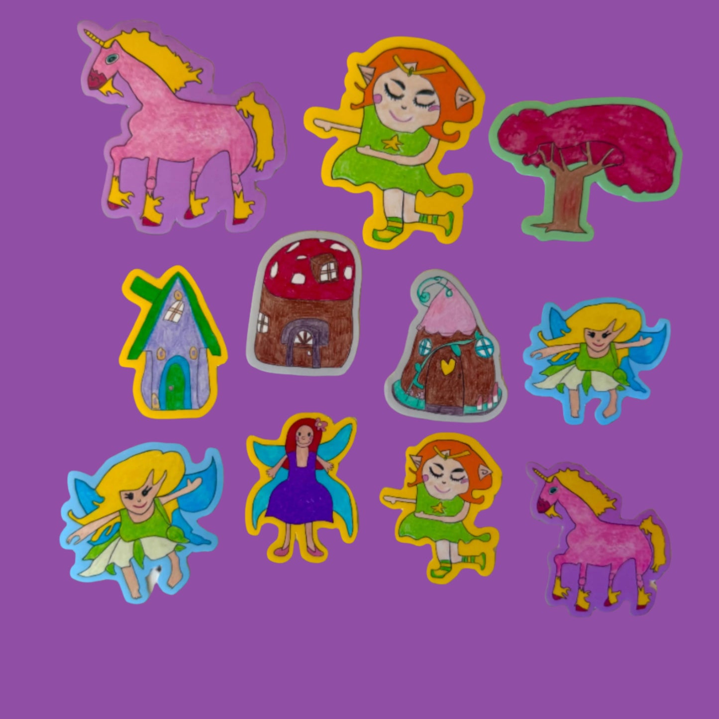 FAIRIES InspirART Vinyl Sticker Pack