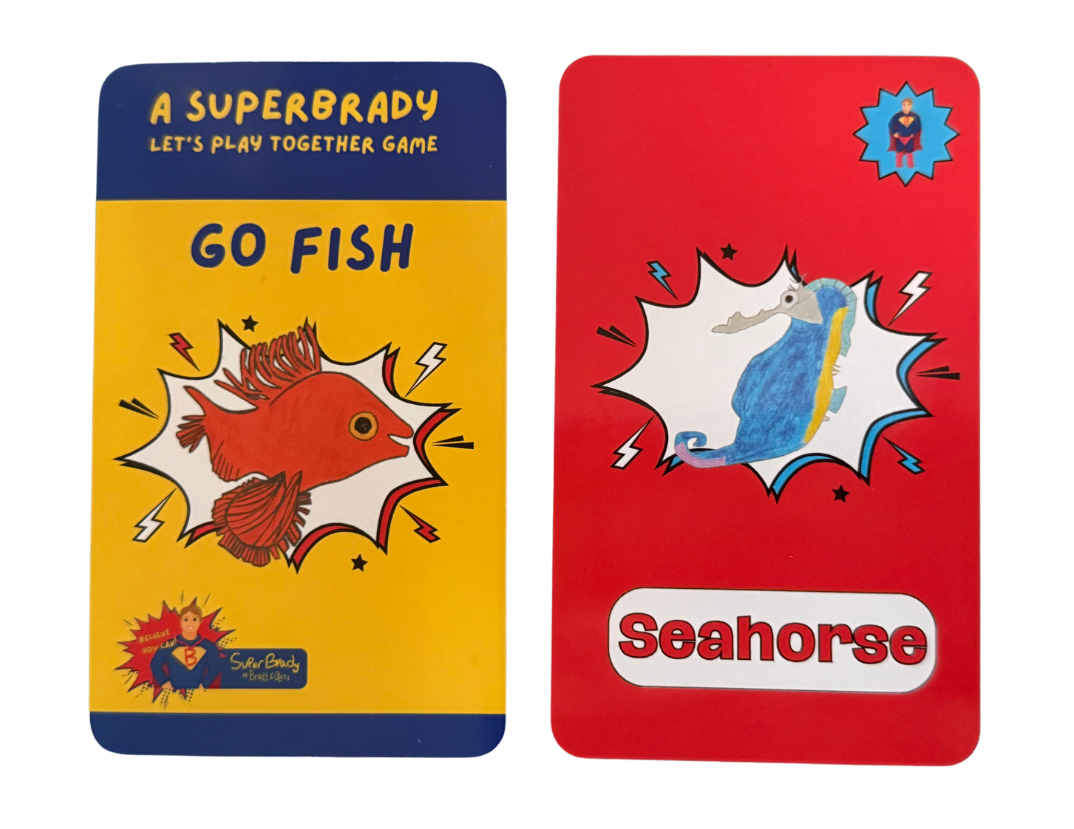 GO FISH! SuperBrady "Let's Play Together Card Game"