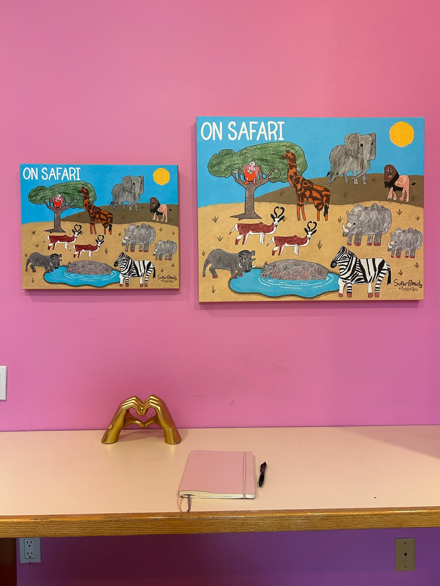 On Safari Wall Art