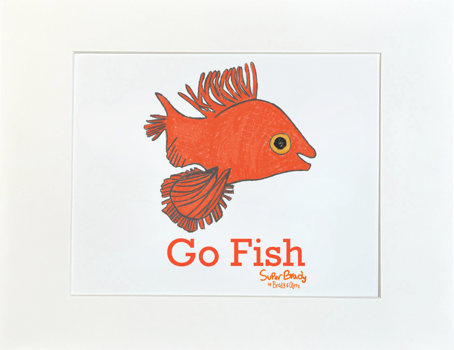 Go Fish Playground Print