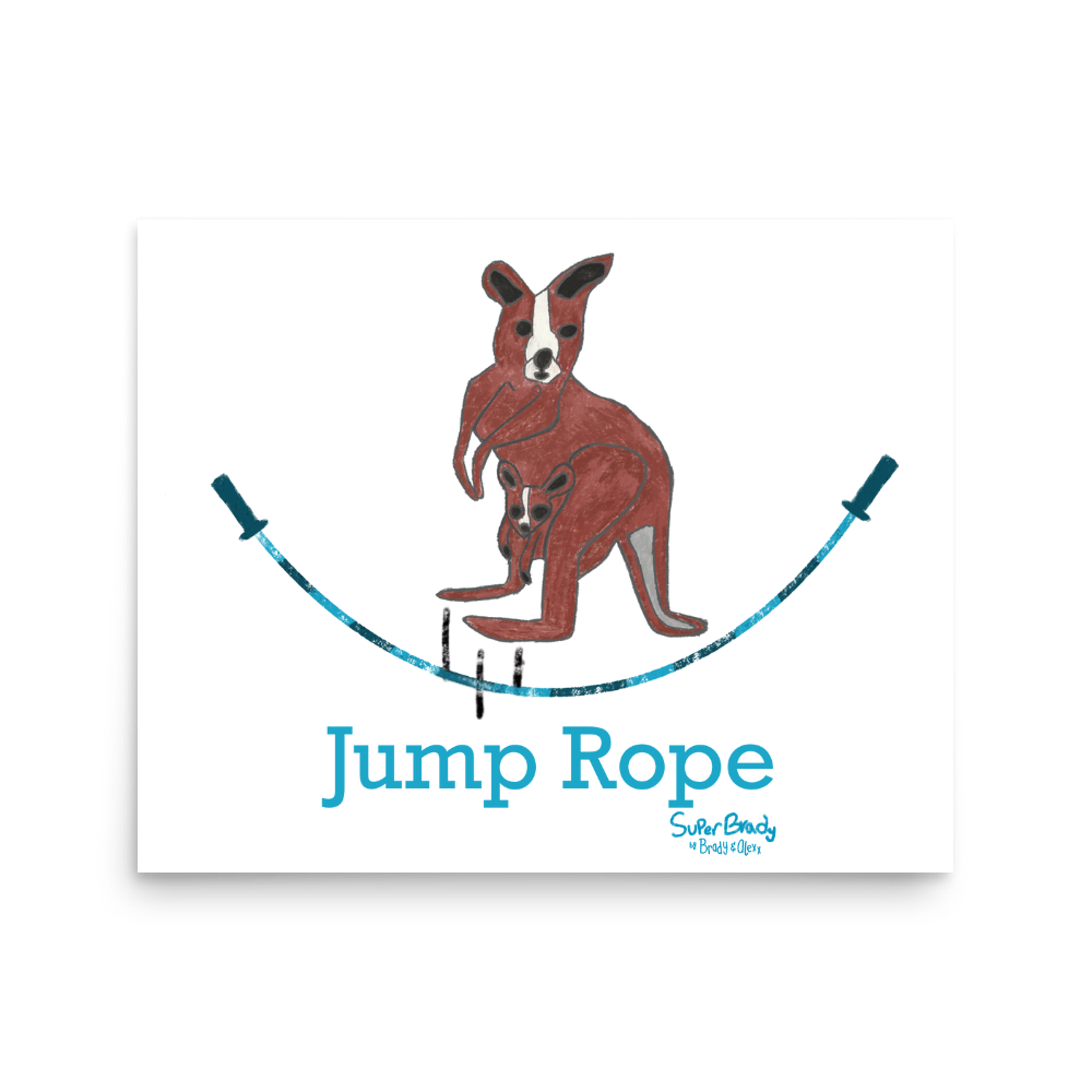 Jump Rope Playground Print