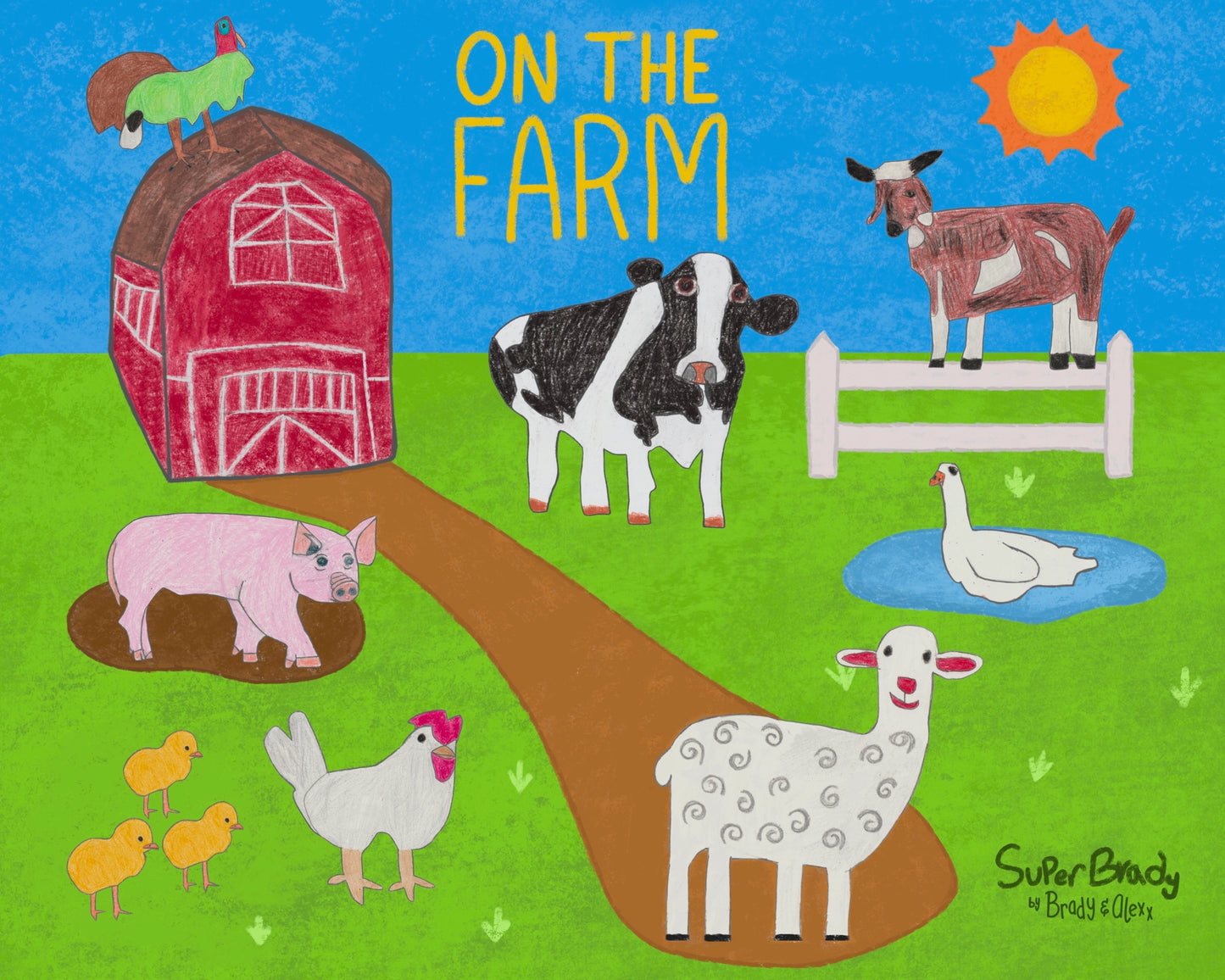On the Farm Wall Art