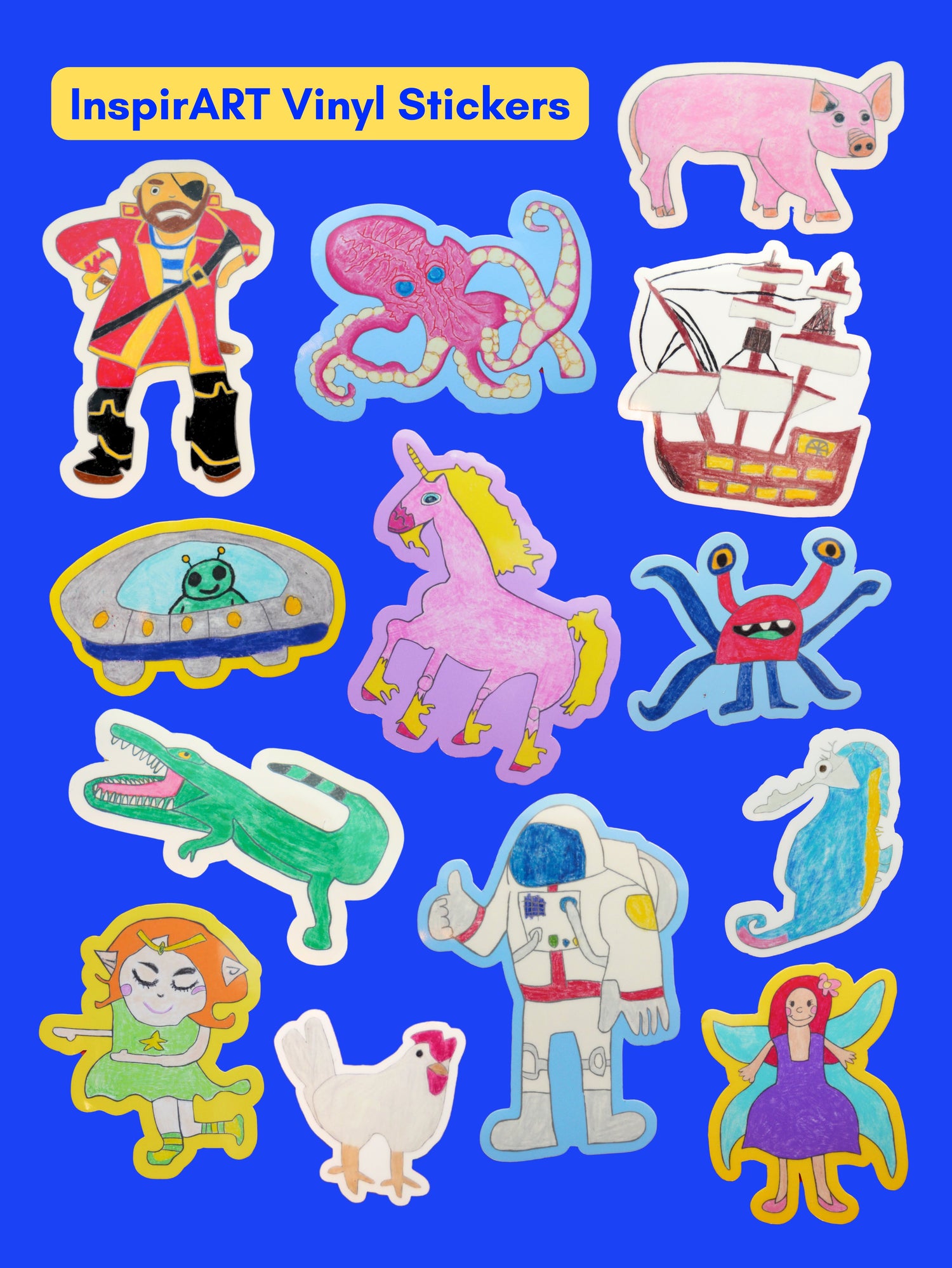 SuperBrady Vinyl Stickers