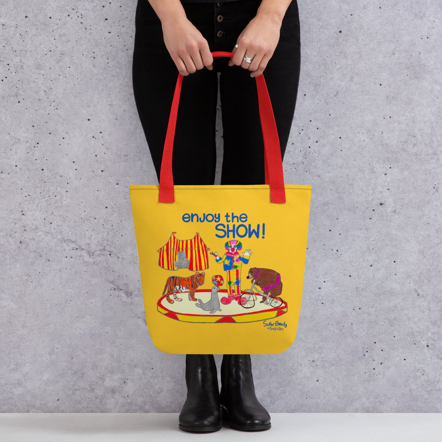 InspirART Circus Show Tote Bag