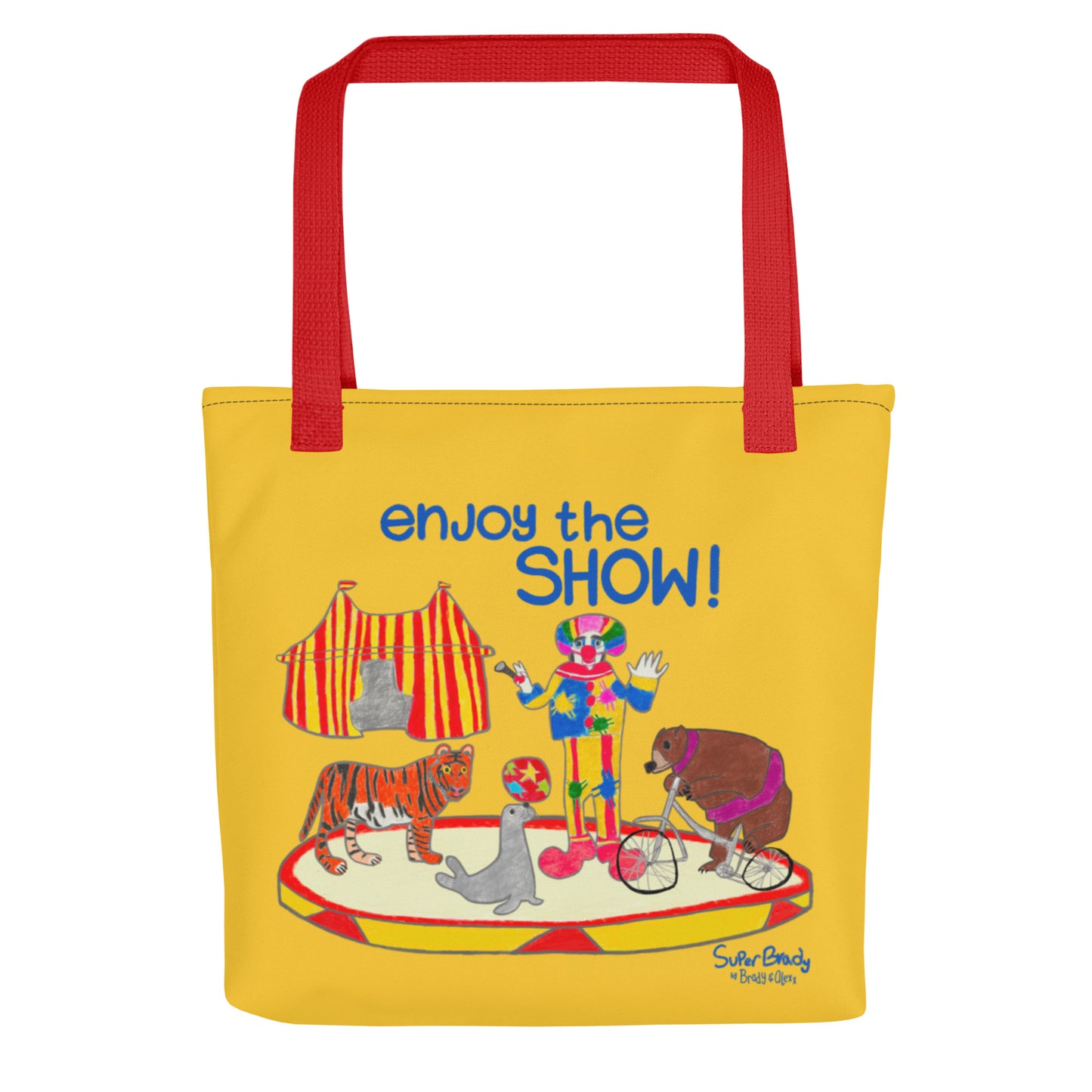 InspirART Circus Show Tote Bag