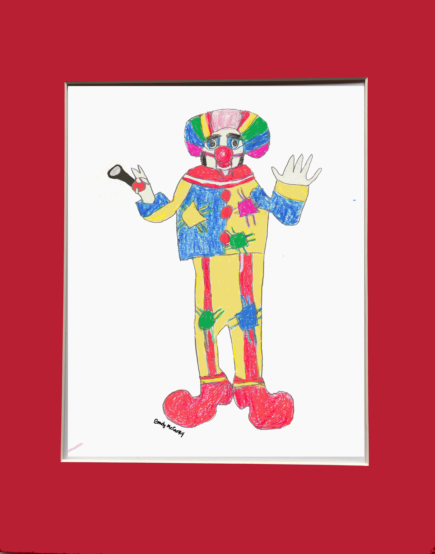 Print Circus Clown