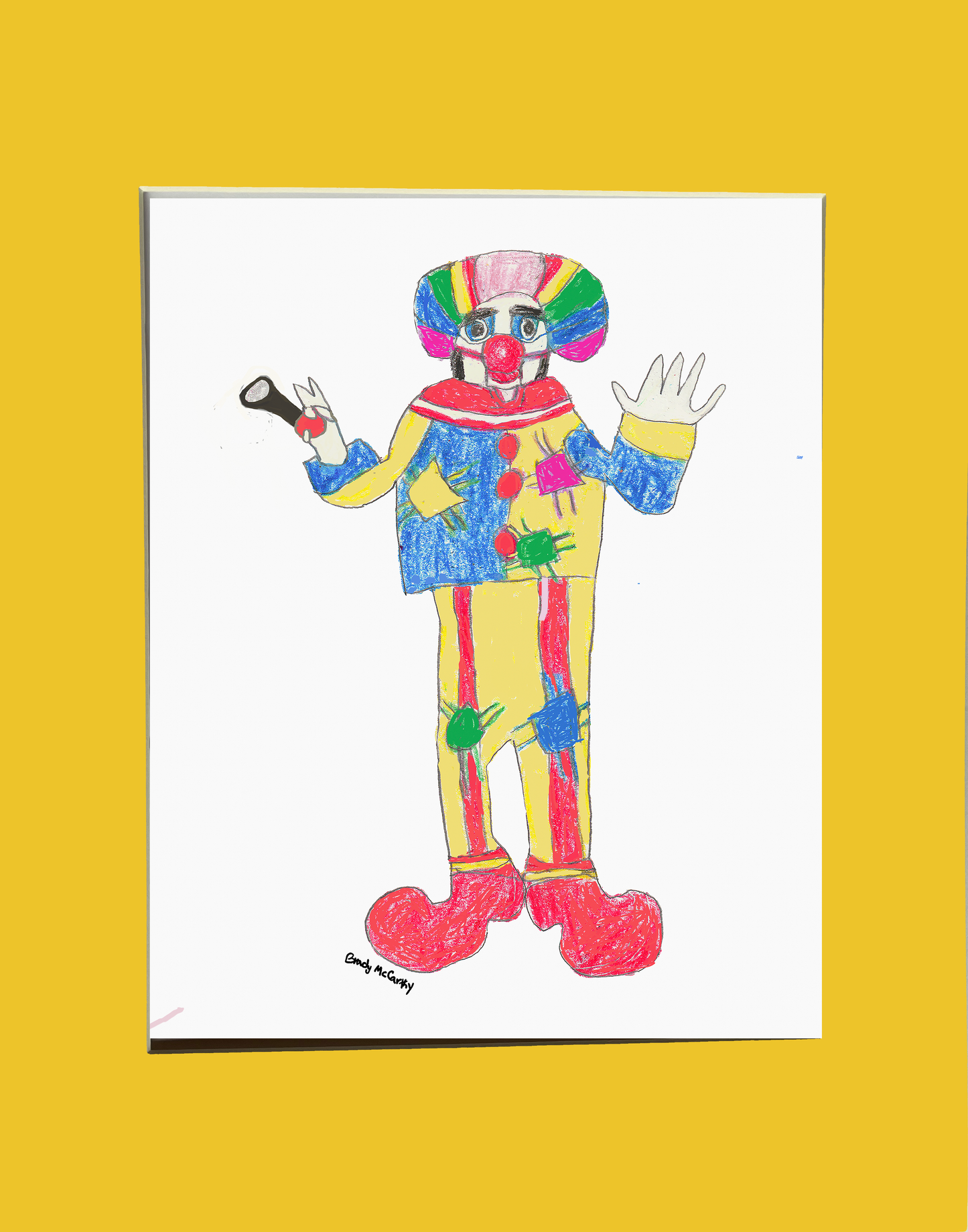 Print Circus Clown