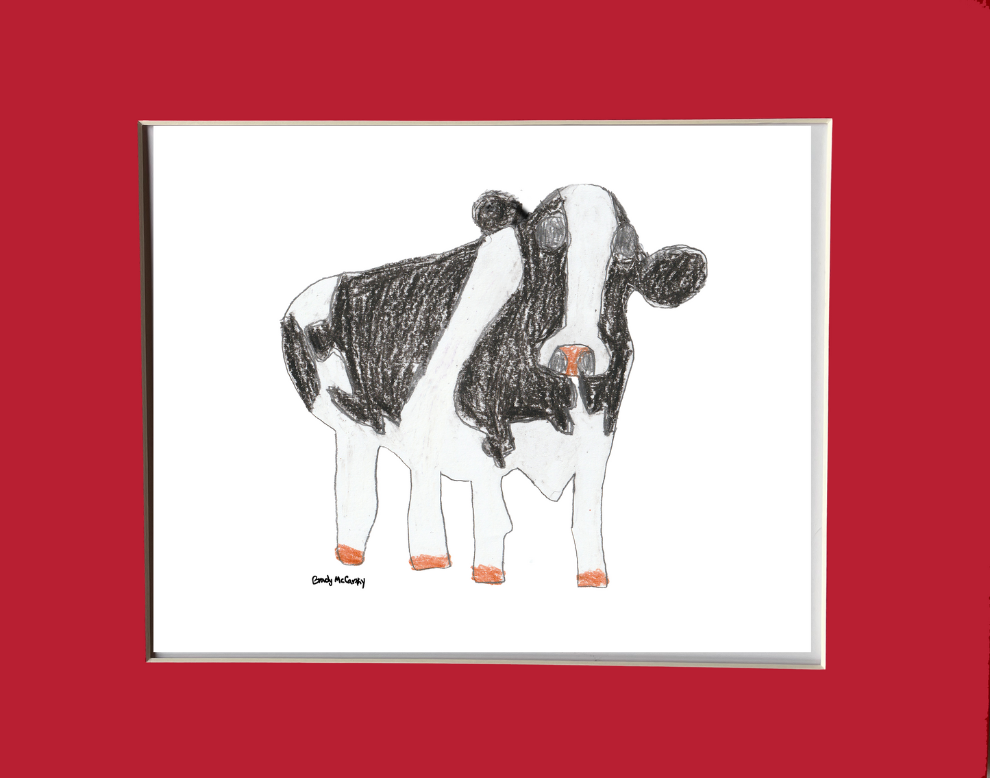 Storybook Cow Print