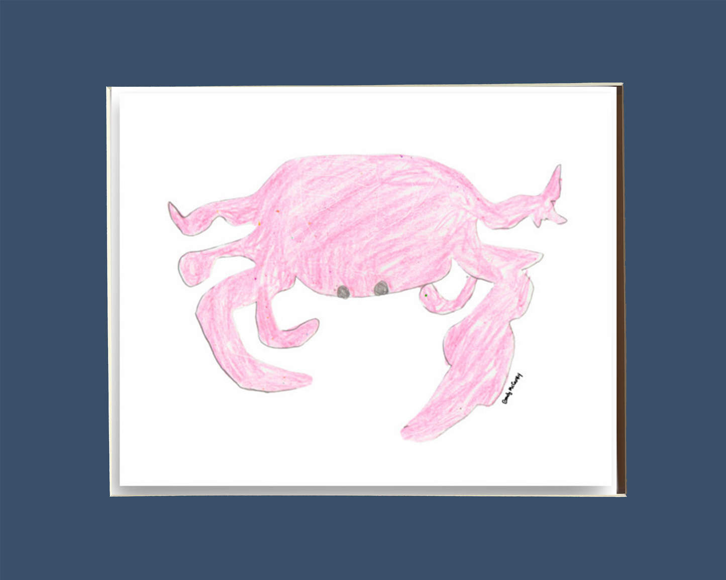 Print Ocean Crab