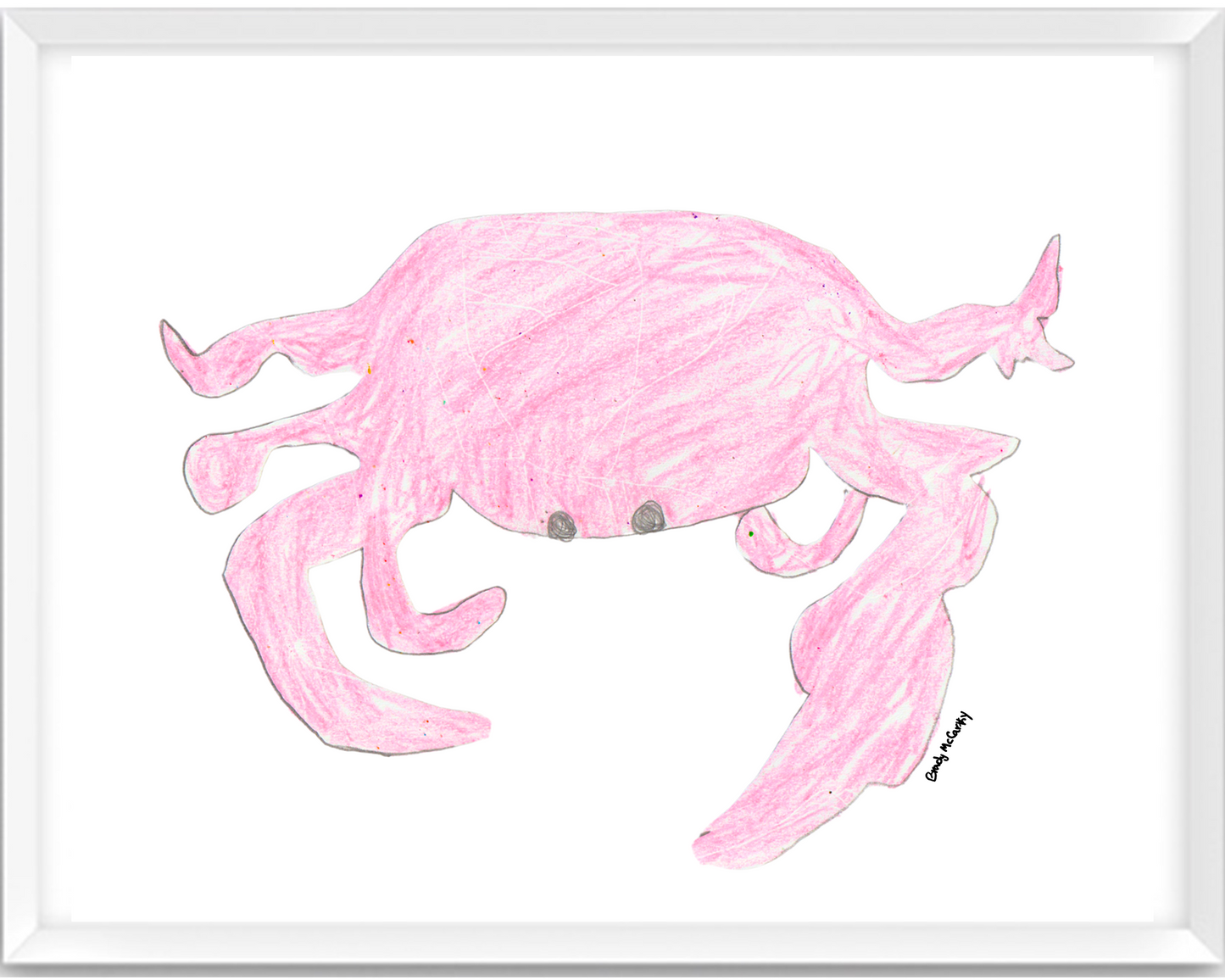 Print Ocean Crab