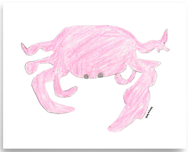 Print Ocean Crab