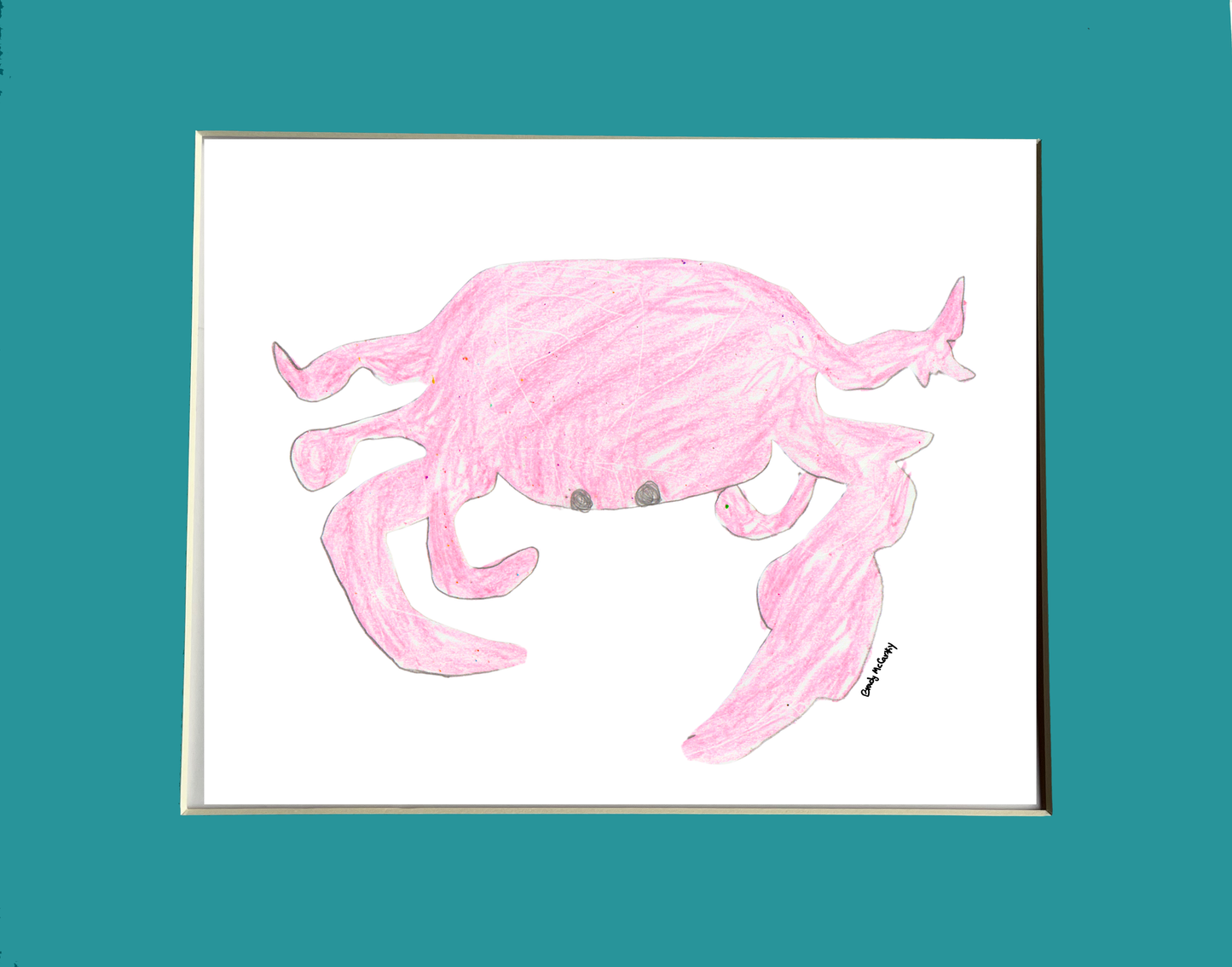 Print Ocean Crab