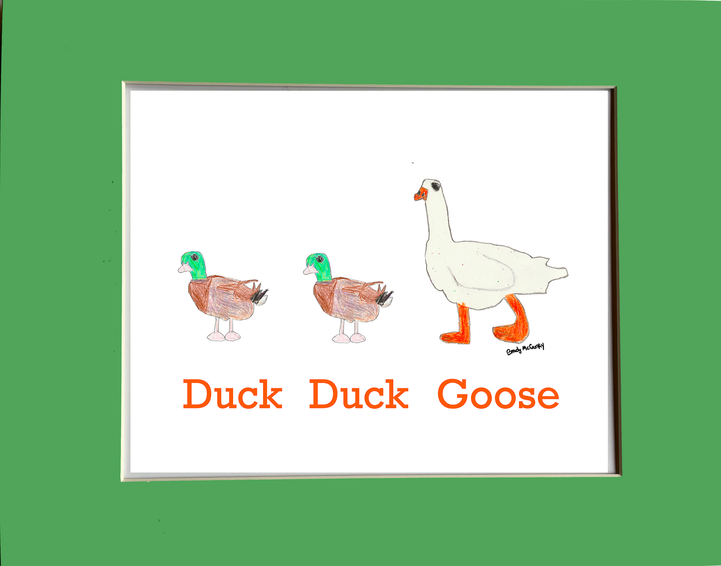 Print Playground Duck Duck Goose (or Poster)