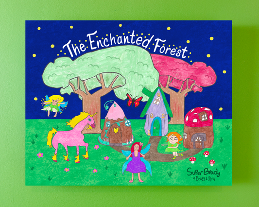 Enchanted Forest Canvas Print