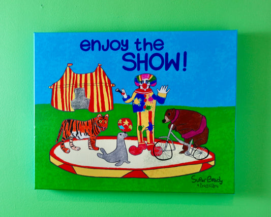 Enjoy the Show! Canvas Print