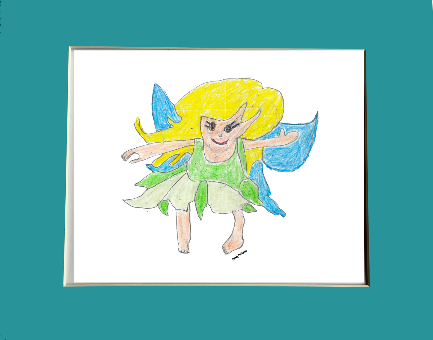 Storybook Forest Fairy Print