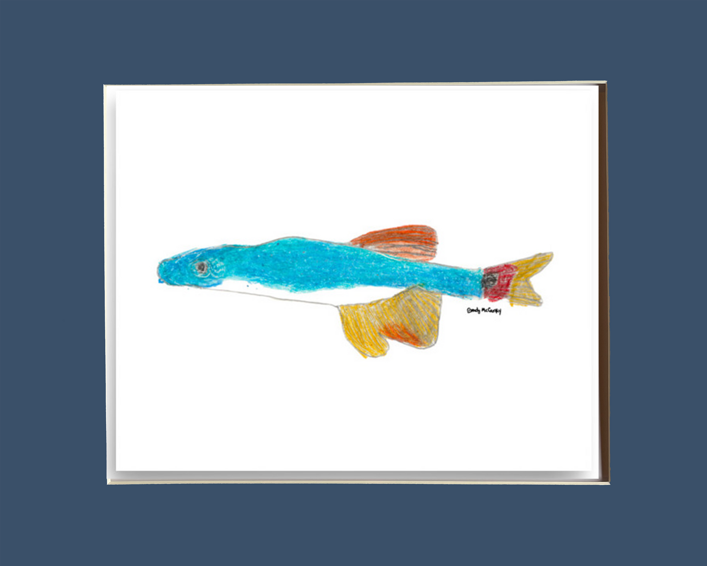 Print Ocean Fish