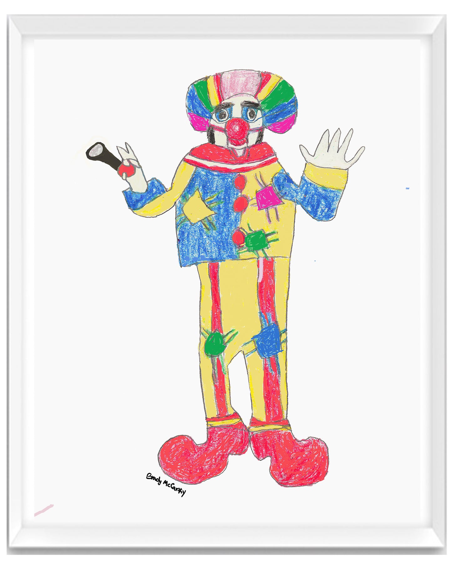 Print Circus Clown