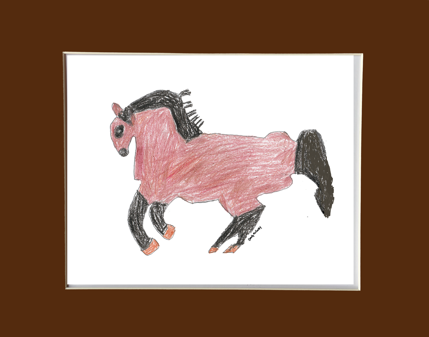 Storybook Horse Print