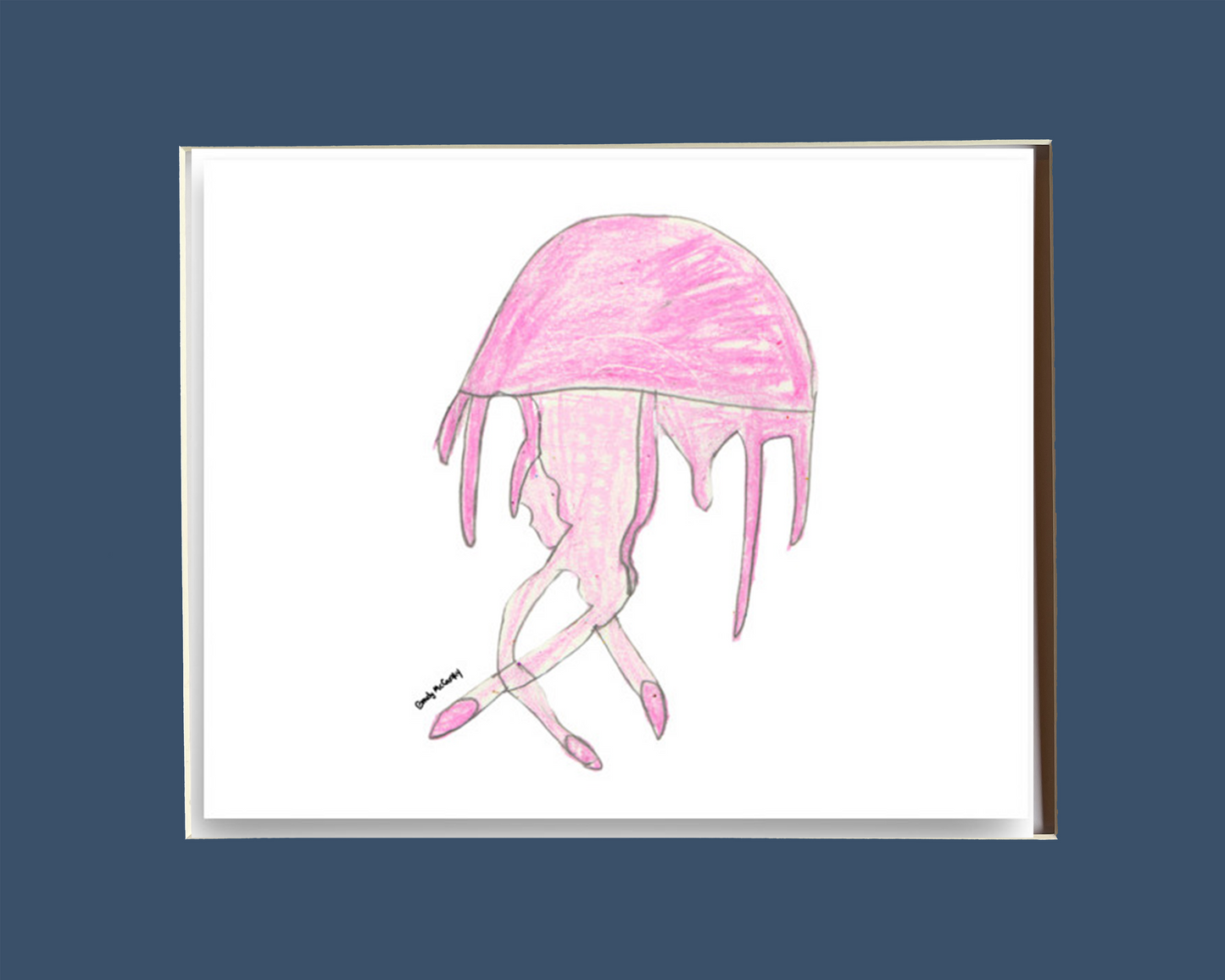 Print Ocean Jellyfish