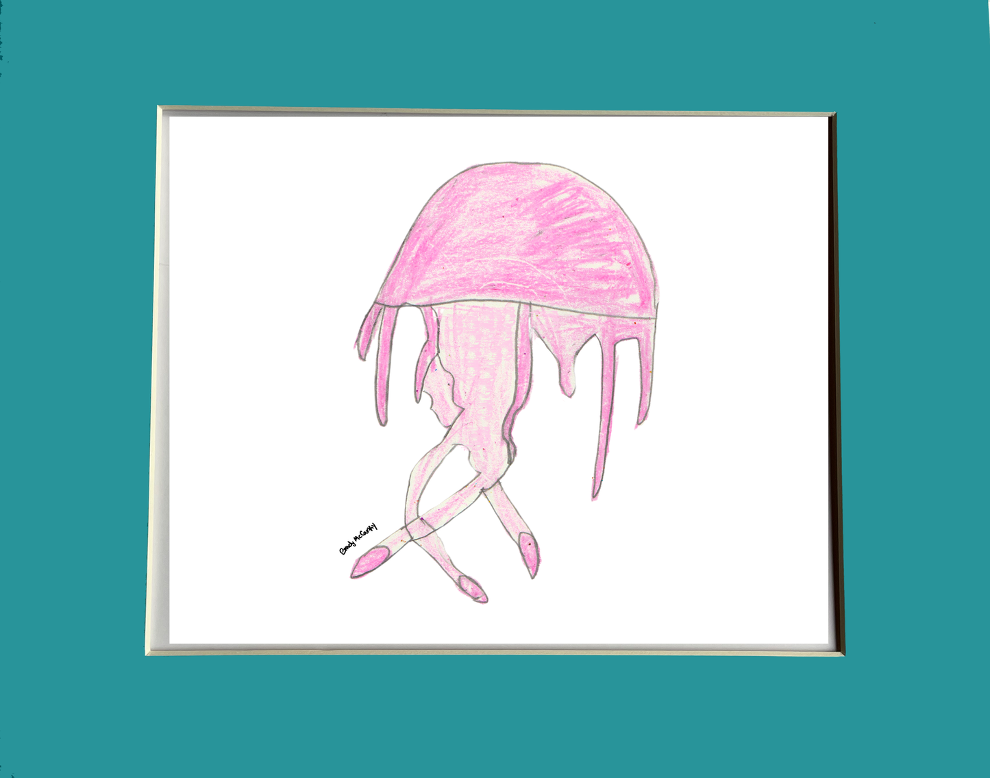 Print Ocean Jellyfish