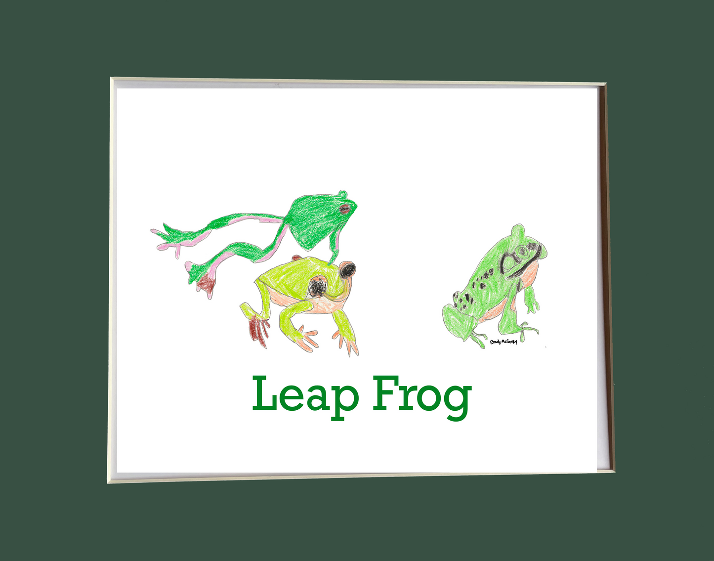 Print Playground Leapfrog (or Poster)