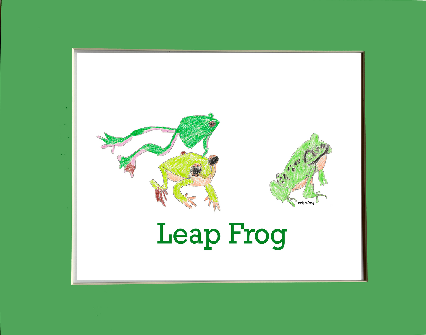 Print Playground Leapfrog (or Poster)