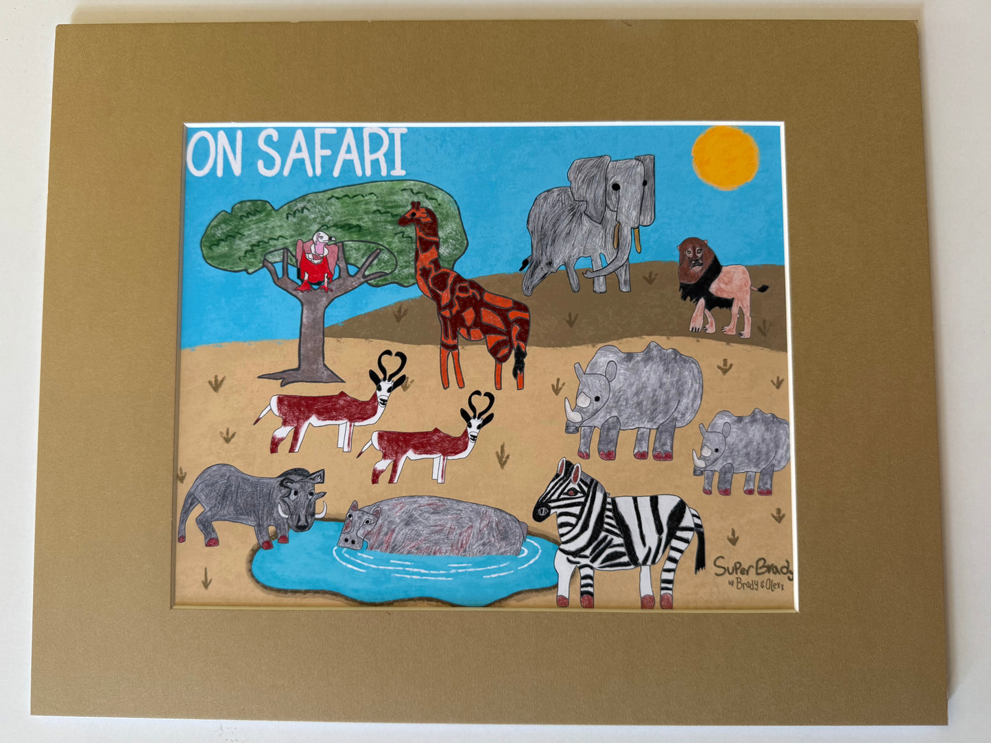 On Safari Wall Art