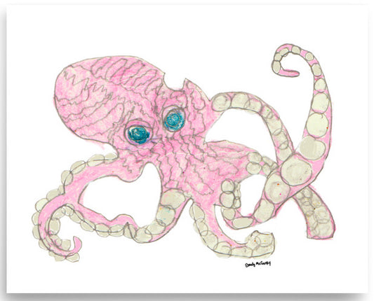 Print Ocean Octopus