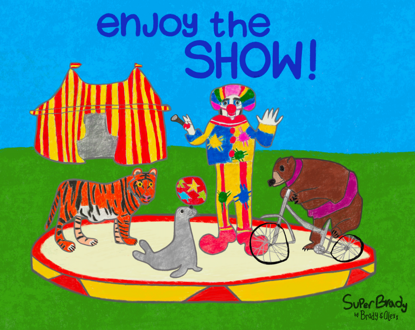 Enjoy the Show! Canvas Print