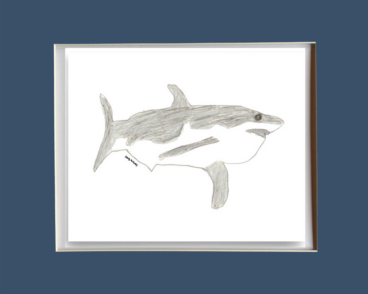 Print Ocean Shark