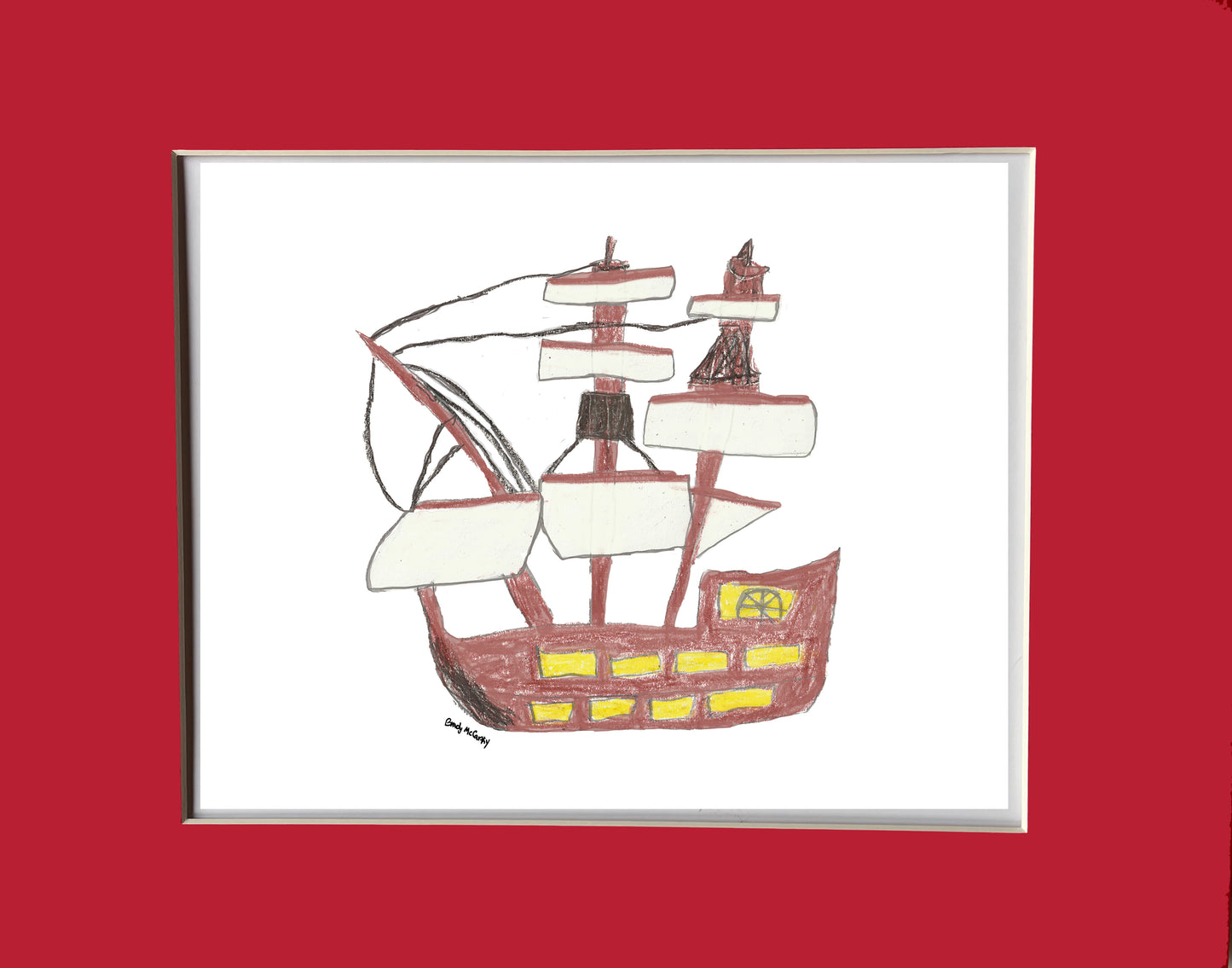 Print Pirate Ship