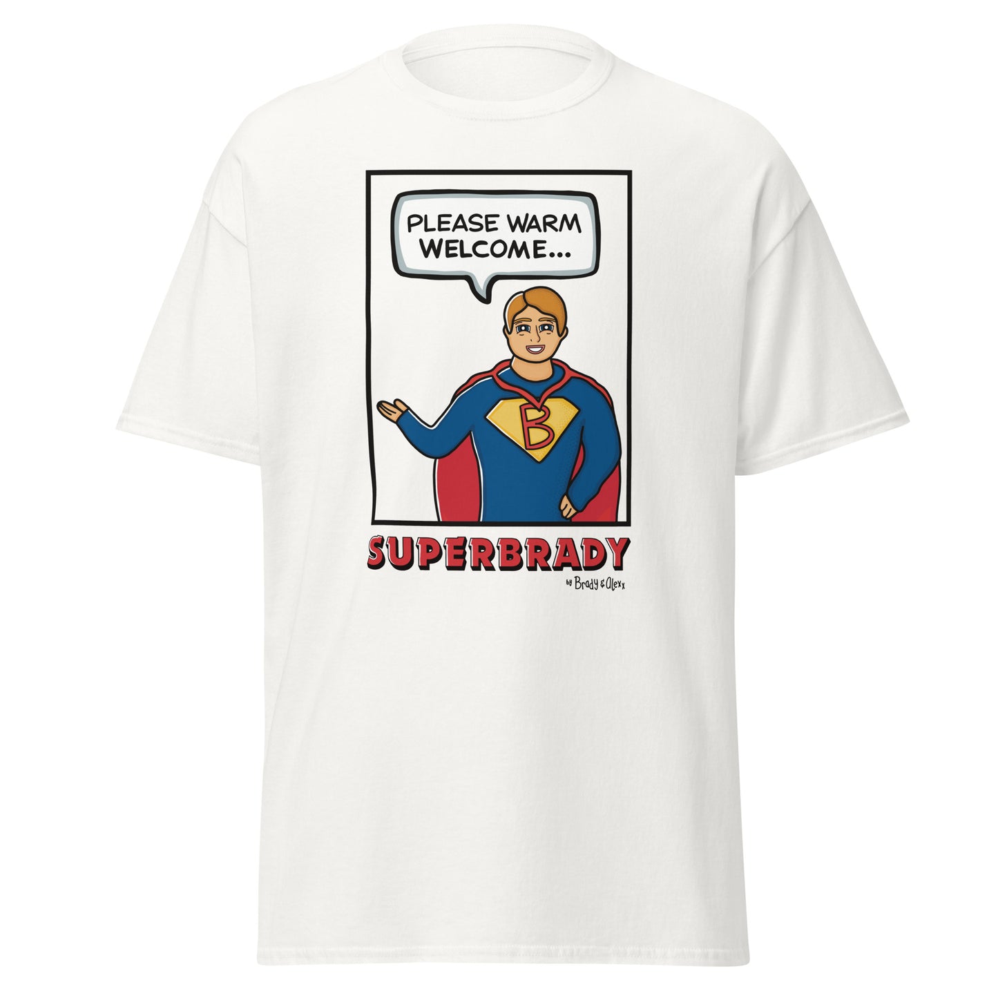 SuperBrady Clubhouse Chat T-shirt
