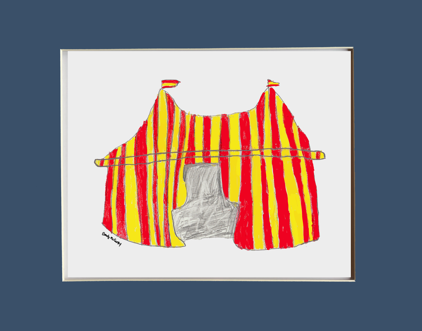 Print Circus Tent