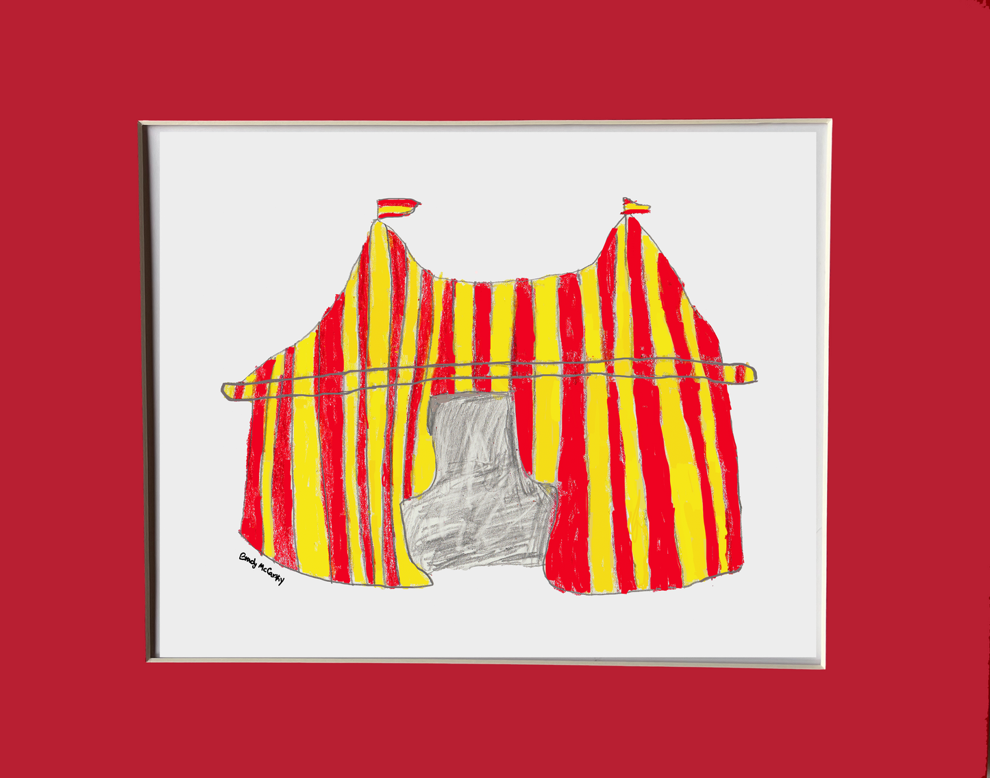 Print Circus Tent