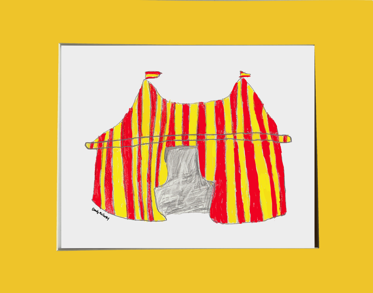 Print Circus Tent