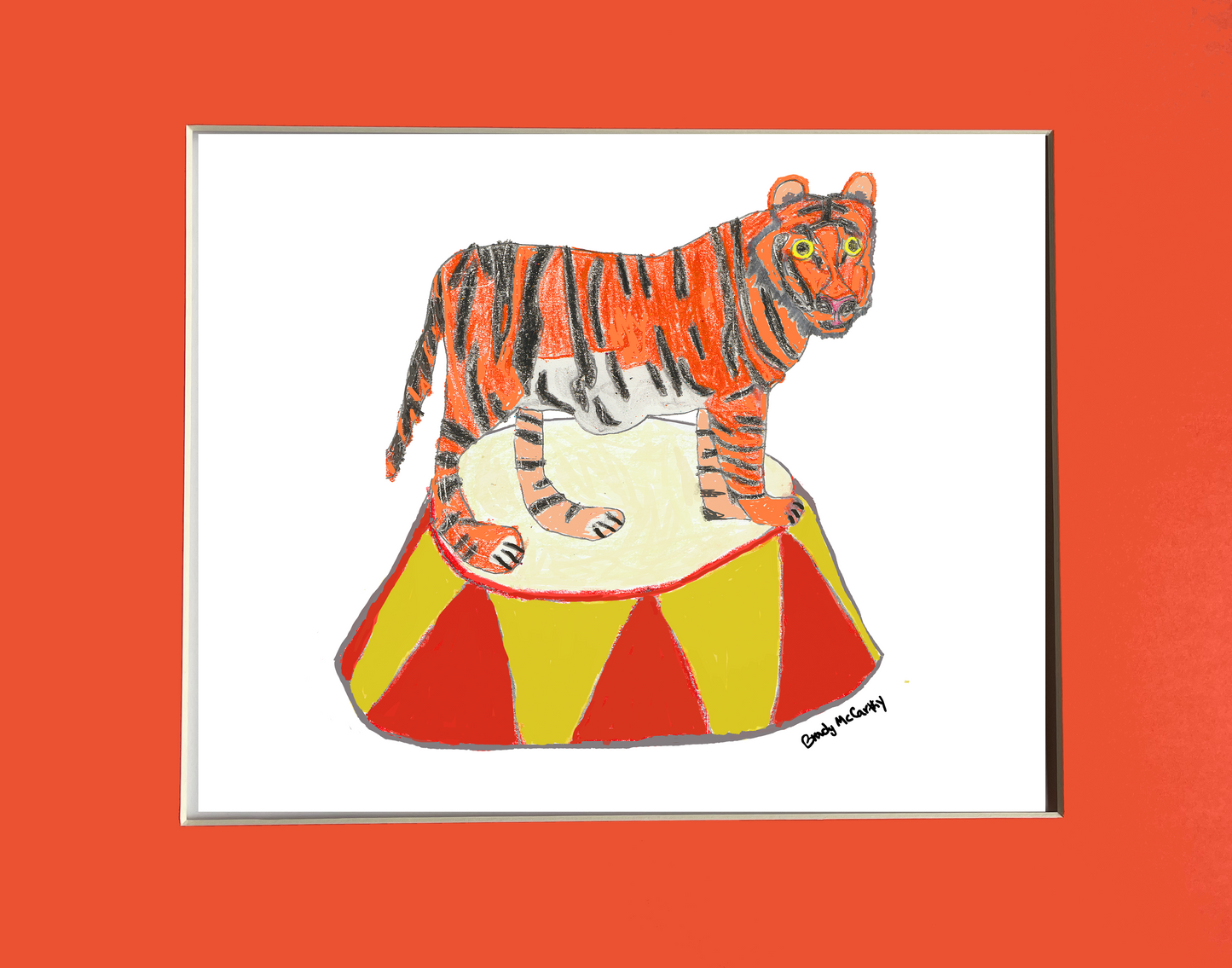 Print Circus Tiger