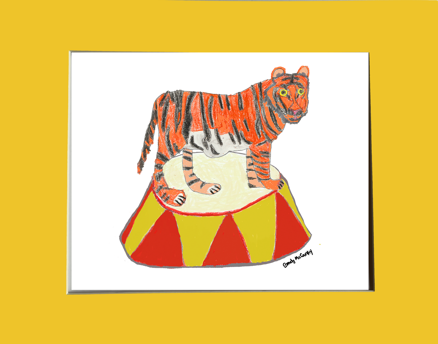 Print Circus Tiger