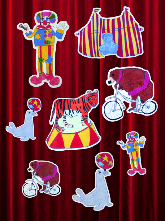 CIRCUS InspirART Vinyl Sticker Pack