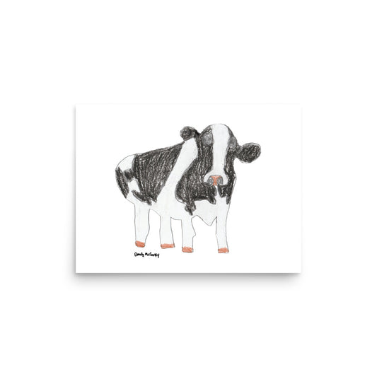 Farm Cow Print