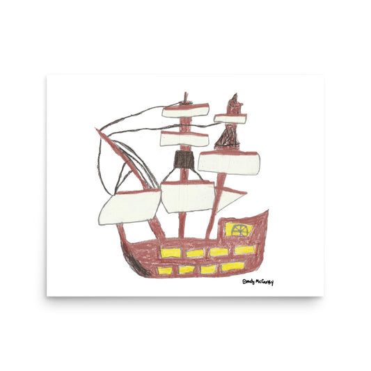 Print Pirate Ship