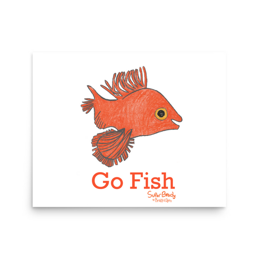 Go Fish Playground Print