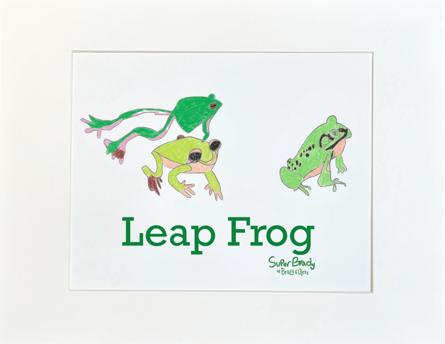 Leapfrog Playground Print