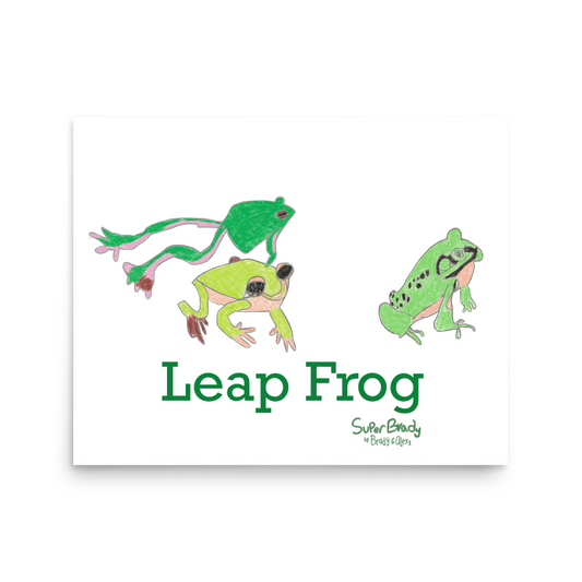 Leapfrog Playground Print