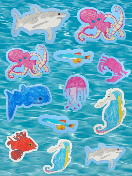 OCEAN InspirART Vinyl Sticker Pack