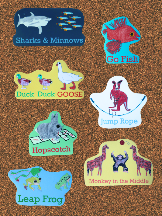 PLAYGROUND InspirART Vinyl Sticker Pack