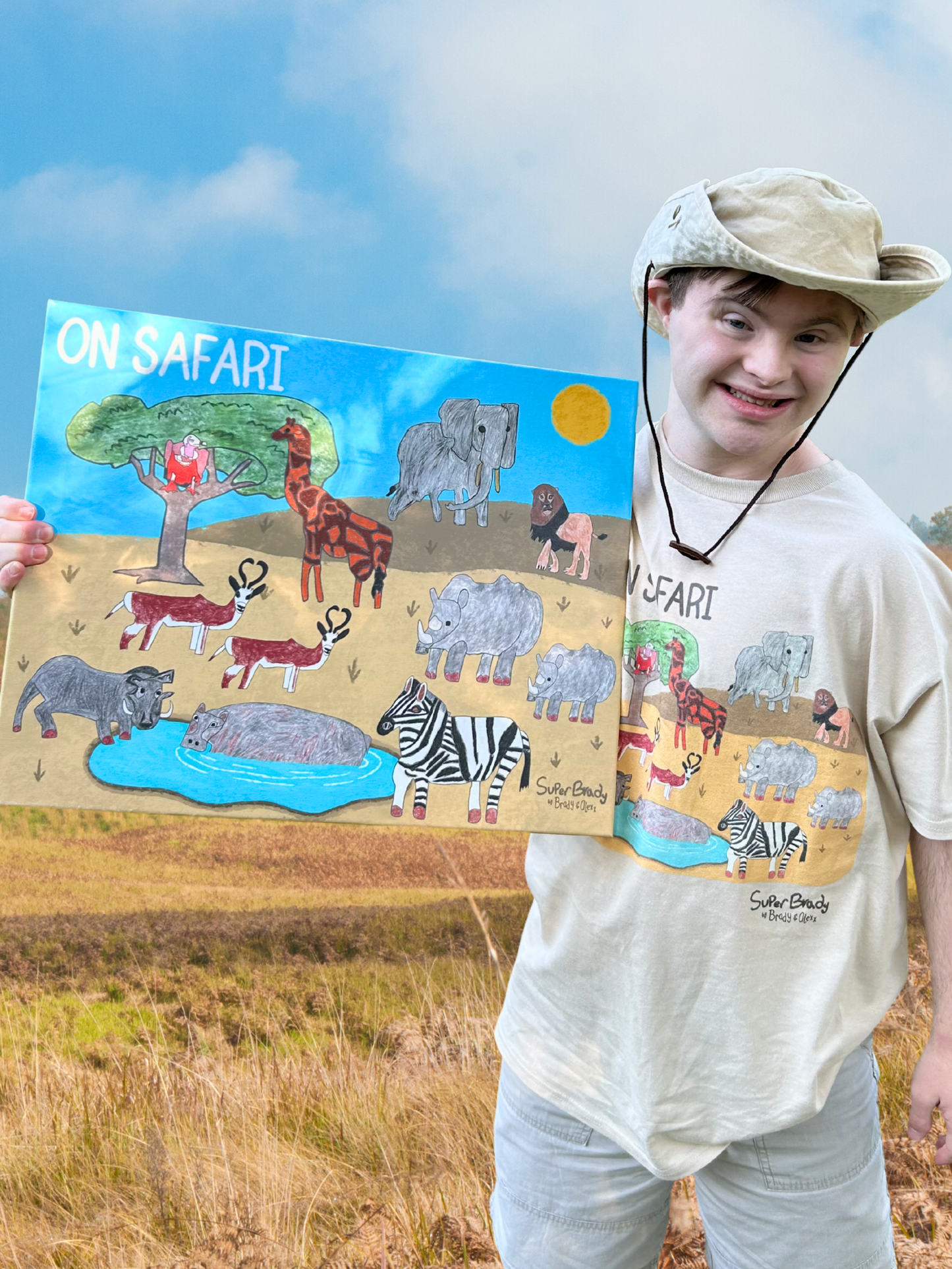 On Safari Wall Art