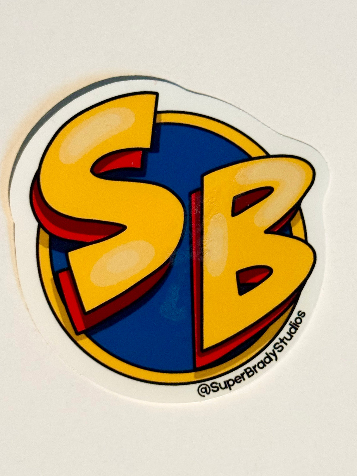 SuperBrady Show Vinyl Sticker Pack