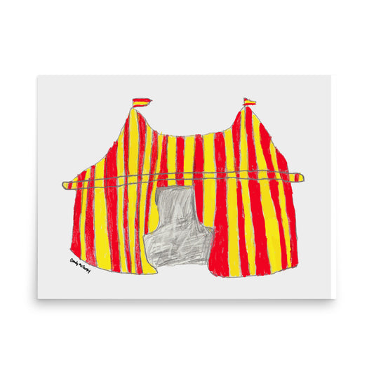 Print Circus Tent